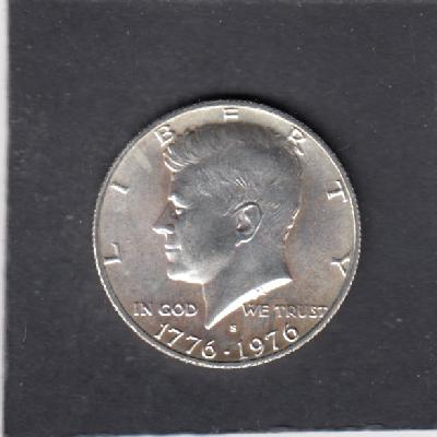 Beschrijving: 1/2 Dolllar KENNEDY 